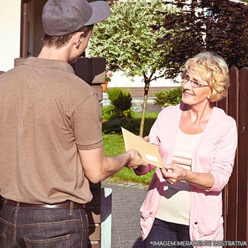 entrega documentos a domicílio